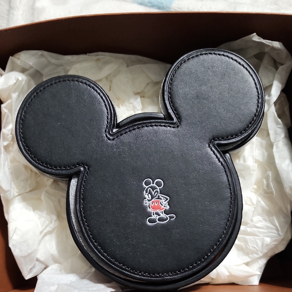 Coach X Mickey Mouse Coaster Set